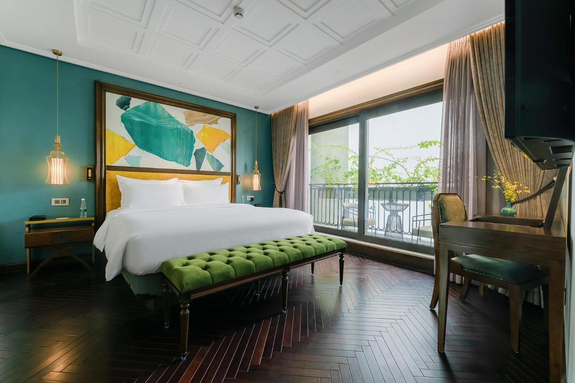 Peridot Grand Luxury Boutique Hotel هانوي المظهر الخارجي الصورة Deluxe Suite